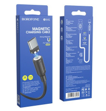 Кабель BOROFONE BX41 Amiable magnetic for Type-C 2.4A/1m чорний mag-6931474738462137588