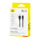 USB кабель Baseus Silky Series USB to Type-C 100W 1m Black P10377703113-00 mag-6932172668747142739