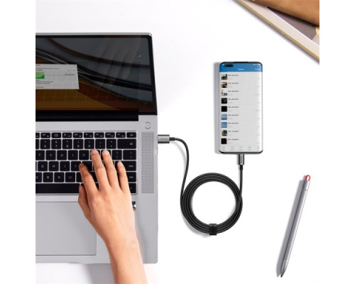USB кабель Baseus Superior Series Charging Data Cable USB to Type-C 100W 1.5m Black P10320102114-01 mag-6932172631956135300