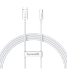 USB кабель Baseus Superior Series Fast Charging Cable USB to Type-C 100W 1.5m White P10320102214-02 mag-6932172631963134753