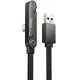 Кабель HOCO U150 Exquisite bracket charging data cable Type-C Black mag-6942007673518153130