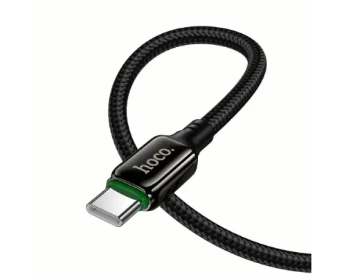 Кабель HOCO X127 Exceed charging data cable Type-C Black mag-6942007675604153966