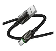 Кабель HOCO X127 Exceed charging data cable Type-C Black mag-6942007675604153966