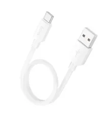 Кабель HOCO X96 Hyper 27W charging data cable Type-C(L=0.25M) White mag-6942007609418153947