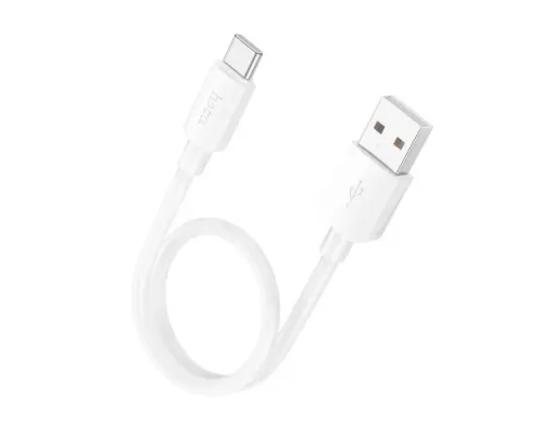 Кабель HOCO X96 Hyper 27W charging data cable Type-C(L=0.25M) White mag-6942007609418153947