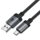 USB кабель ACEFAST C20-04 aluminum alloy USB to Type-C 3A 1.2m Black mag-6974316283782153288