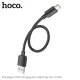 Кабель HOCO X96 Hyper 100W charging data cable Type-C(L=0.25M) Black mag-6942007609425153090