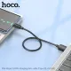 Кабель HOCO X96 Hyper 100W charging data cable Type-C(L=0.25M) Black mag-6942007609425153090