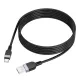 Кабель HOCO X109 Energy silicone charging data cable Type-C/3A/2m. Black mag-6942007636315152309