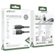 USB кабель ACEFAST C16-04 USB to Type-C TPE charging data cable 3A 1,2m Black mag-6974316283812153290