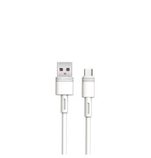 Кабель XO NB-Q166 fast charging usb cable for Type-c 5A/1m Білий mag-692068087549857300