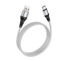 Кабель HOCO X50 Excellent charging data for Type-C 3A/1m. Grey mag-6931474734242139088