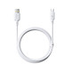 USB кабель Baseus Silky Series USB to Type-C 100W 1m White P10377703213-00 mag-6932172668884142741