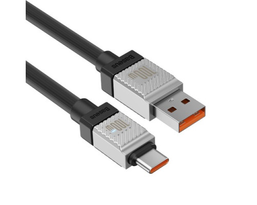 USB кабель Baseus CoolPlay Series Fast Charging Cable USB to Type-C 100W 2m Black CAKW000701 mag-693217262684655975