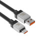 USB кабель Baseus CoolPlay Series Fast Charging Cable USB to Type-C 100W 2m Black CAKW000701 mag-693217262684655975