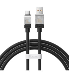 USB кабель Baseus CoolPlay Series Fast Charging Cable USB to Type-C 100W 2m Black CAKW000701 mag-693217262684655975