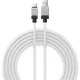 USB кабель Baseus CoolPlay Series Fast Charging Cable USB to Type-C 100W 2m White CAKW000702 mag-6932172626853147469
