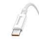 USB кабель Baseus Superior Series Fast Charging Type-C 100W 0.25m Moon White P10320102214-00 mag-693217263194954604