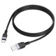 Кабель HOCO X109 Energy silicone charging data cable Type-C/3A/1m. Black mag-6942007636247139640