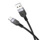 Кабель HOCO X109 Energy silicone charging data cable Type-C/3A/1m. Black mag-6942007636247139640