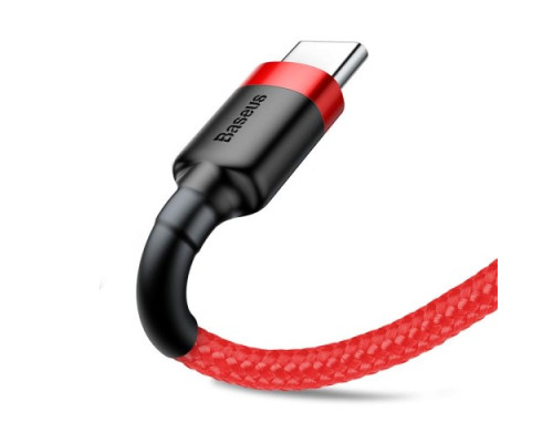 USB кабель Baseus Cafule for Type-C 3A/1m. Red CATKLF-B09 mag-6953156278196135402