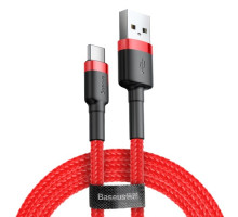 USB кабель Baseus Cafule for Type-C 3A/1m. Red CATKLF-B09 mag-6953156278196135402