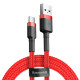 USB кабель Baseus Cafule for Type-C 3A/1m. Red CATKLF-B09 mag-6953156278196135402