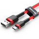 USB кабель Baseus Cafule for Type-C 3A/1m. Red CATKLF-B09 mag-6953156278196135402