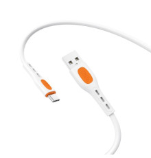 Кабель XO NB280 Jian Yan Series Type-C Data Cable 1M 3A Білий mag-6920680858729140411