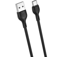 Кабель XO NB200 USB cable for Type-c 2.1A/2M Чорний mag-692068087806257302