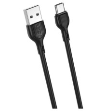 Кабель XO NB200 USB cable for Type-c 2.1A/2M Чорний mag-692068087806257302