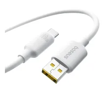 USB кабель Baseus Foamed Silicone USB to Type-C 100W 2m White E0426805 mag-6932172693671147491