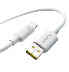 USB кабель Baseus Foamed Silicone USB to Type-C 100W 2m White E0426805 mag-6932172693671147491