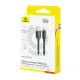USB кабель Baseus Foamed Silicone USB to Type-C 100W 2m White E0426805 mag-6932172693671147491