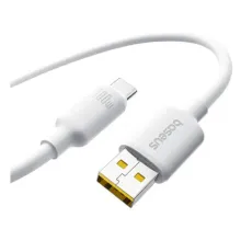 USB кабель Baseus Foamed Silicone USB to Type-C 100W 1m White E0426801 mag-6932172693725145751