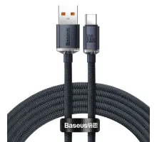 USB кабель Baseus Crystal Shine Series Fast Charging Data USB to Type-C 100W 2m Black CAJY000501 mag-6932172602833152046