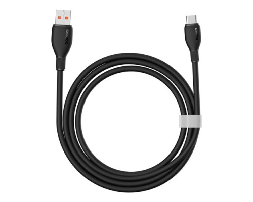 USB кабель Baseus Pudding Series Fast Charging Cable USB to Type-C 100W 1.2m Black P10355703111-00 mag-6932172634063142087