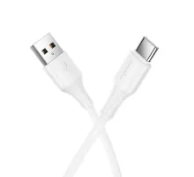 Кабель HOCO X120 Beneficio charging data cable Type-C White mag-6942007658911153867