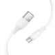 Кабель HOCO X120 Beneficio charging data cable Type-C White mag-6942007658911153867