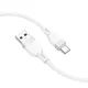 Кабель HOCO X109 Energy silicone charging data cable Type-C/3A/1m. White mag-6942007636254145054