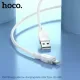 Кабель HOCO X109 Energy silicone charging data cable Type-C/3A/1m. White mag-6942007636254145054