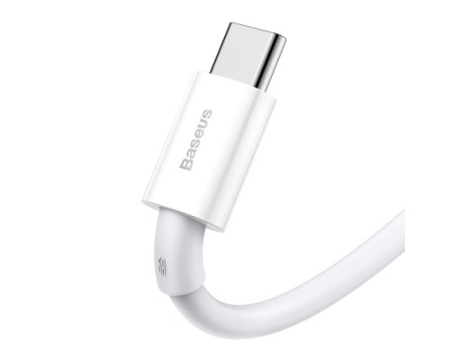 USB кабель Baseus Superior Series Fast Charging Data Cable USB to Type-C 66W 2m White CATYS-A02 mag-6953156205529135375