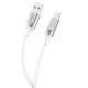 Кабель XO NB251 Liquid Silicone Rubber for Type-c 6A/1m Білий mag-6920680844746945