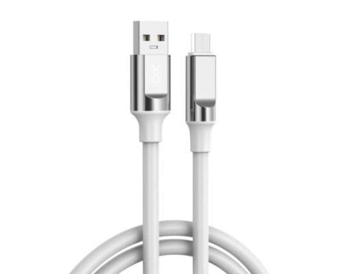 Кабель XO NB251 Liquid Silicone Rubber for Type-c 6A/1m Білий mag-6920680844746945
