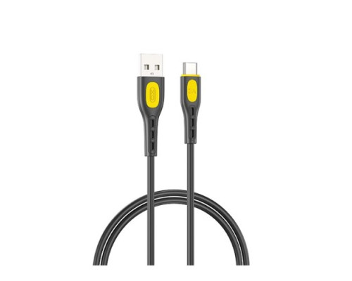 Кабель XO NB280 Jian Yan Series Type-C Data Cable 1M 3A Чорний mag-6920680858736140412