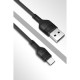 Кабель XO NB-P156 2.0A/1m for type-C Чорний mag-6920680871858982
