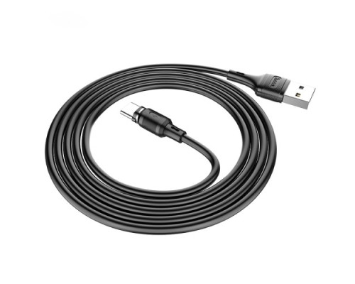 Кабель HOCO X52 Sereno magnetic charging cable for Type-C 2,4A/1m. Black mag-6931474735546138246