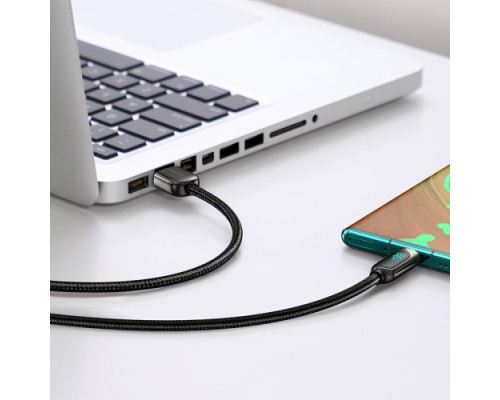 USB кабель Baseus Display Fast Charging Data Cable USB to Type-C 66W 1m Black CASX020001 mag-693217260056355947