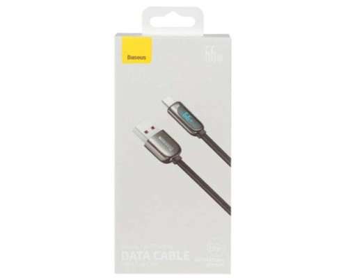 USB кабель Baseus Display Fast Charging Data Cable USB to Type-C 66W 1m Black CASX020001 mag-693217260056355947