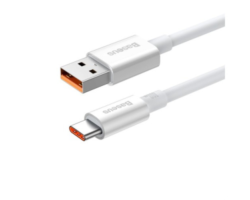 USB кабель Baseus Superior Series Fast Charging Type-C 100W 2m Moon White P10320102214-03 mag-693217263199455982